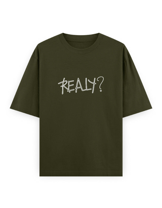 Really Oversized T Shirt for Women - Front View | House Of Anit