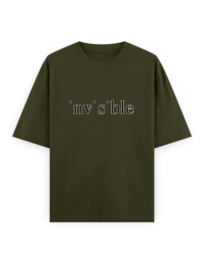Invisible Oversized T Shirt for Women - Front View | House Of Anit