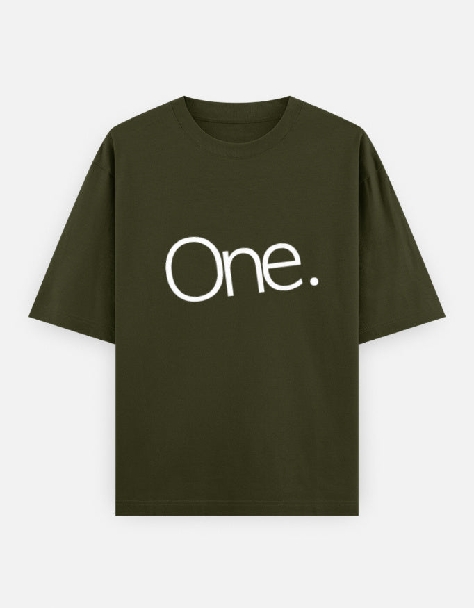 One Oversized T Shirt for Women - Front View | House Of Anit