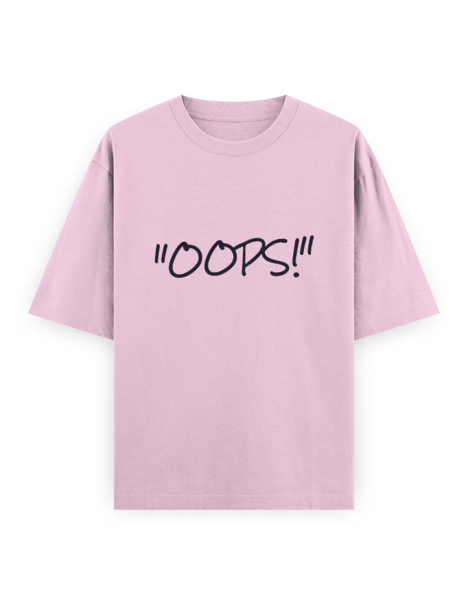 Oops Oversized T Shirt for Women - Front View | House Of Anit
