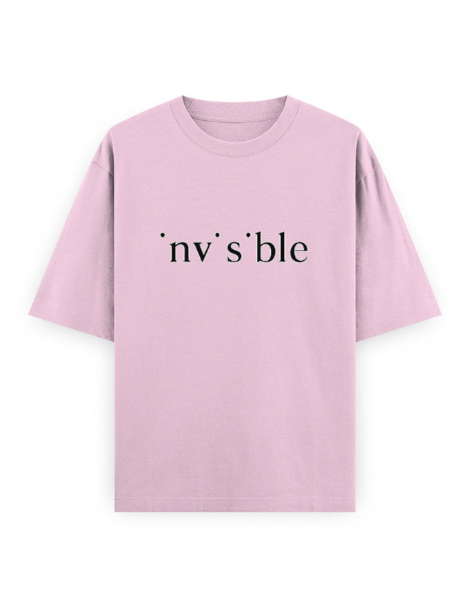 Invisible Oversized T Shirt for Women - Front View | House Of Anit