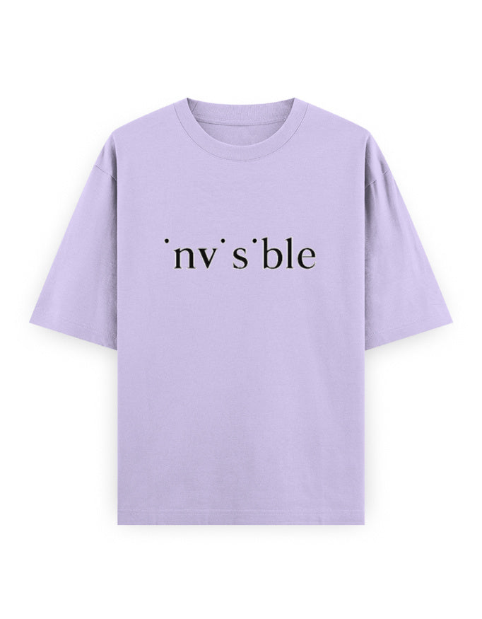 Invisible Oversized T Shirt for Women - Front View | House Of Anit