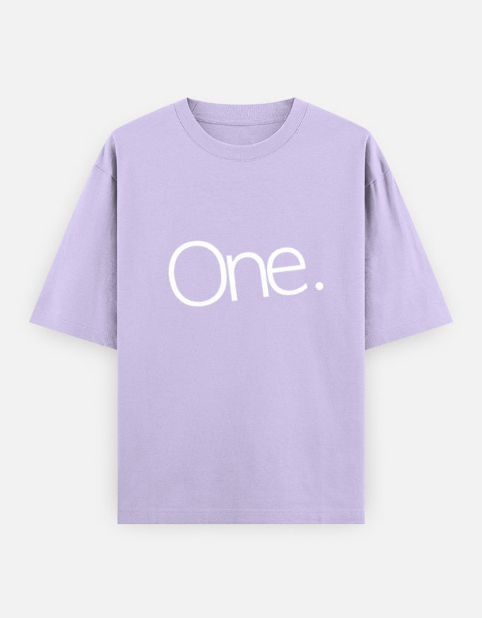 One Oversized T Shirt for Women - Front View | House Of Anit