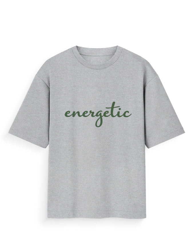 Energetic Oversized T Shirt for Women - Front View | House Of Anit