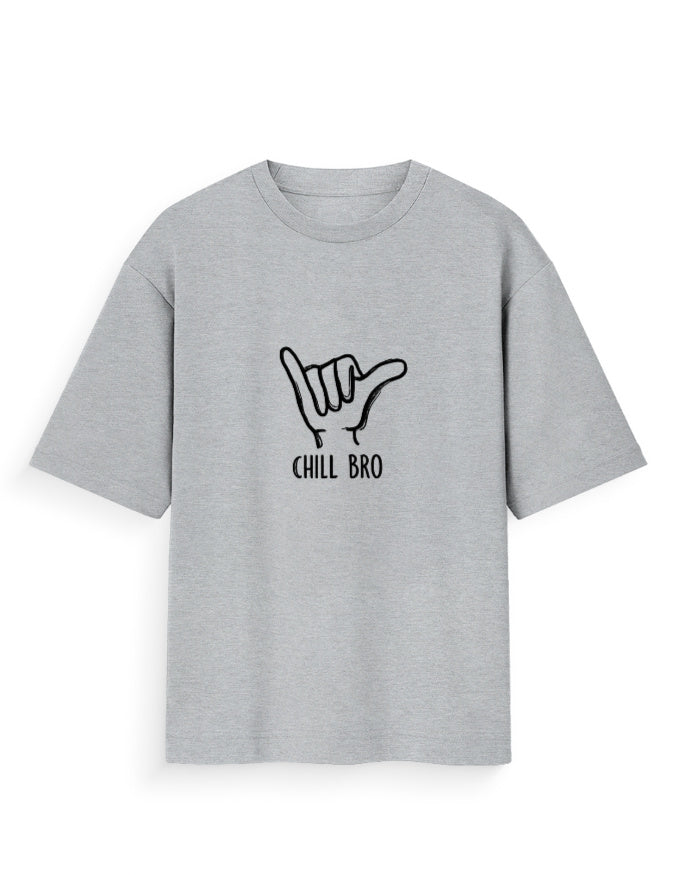 Chill Bro Oversized T Shirt for Women - Front View | House Of Anit