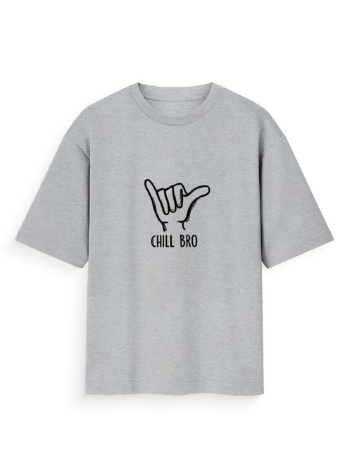 Chill Bro Oversized T Shirt for Women - Front View | House Of Anit