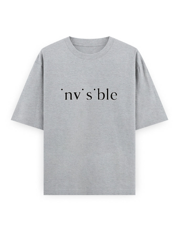 Invisible Oversized T Shirt for Women - Front View | House Of Anit