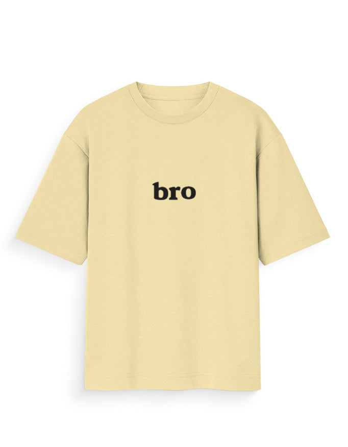 Bro Oversized T Shirt for Women - Front View | House Of Anit
