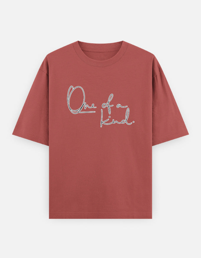 One Of A Kind Oversized T Shirt for Women - Front View | House Of Anit
