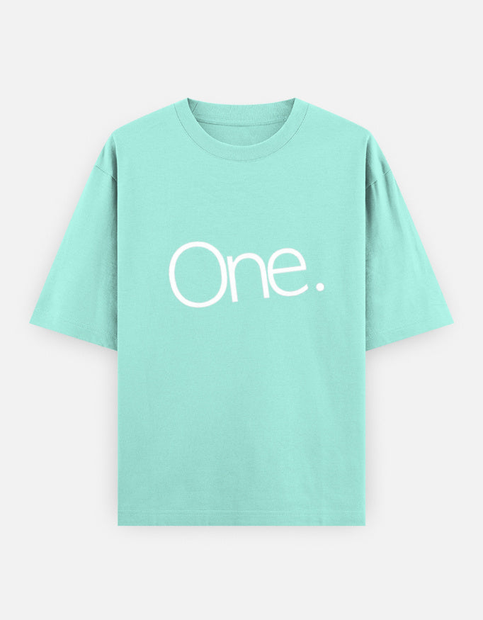One Oversized T Shirt for Women - Front View | House Of Anit