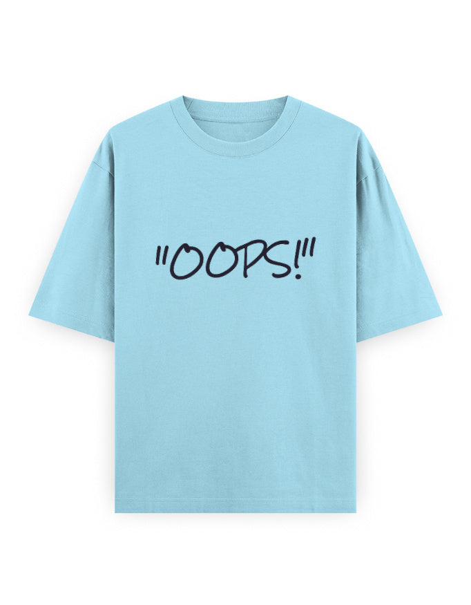 Oops Oversized T Shirt for Women - Front View | House Of Anit