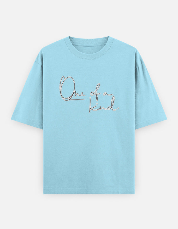One Of A Kind Oversized T Shirt for Women - Front View | House Of Anit