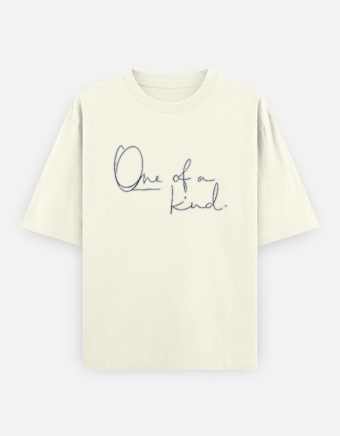 One Of A Kind Oversized T Shirt for Women - Front View | House Of Anit