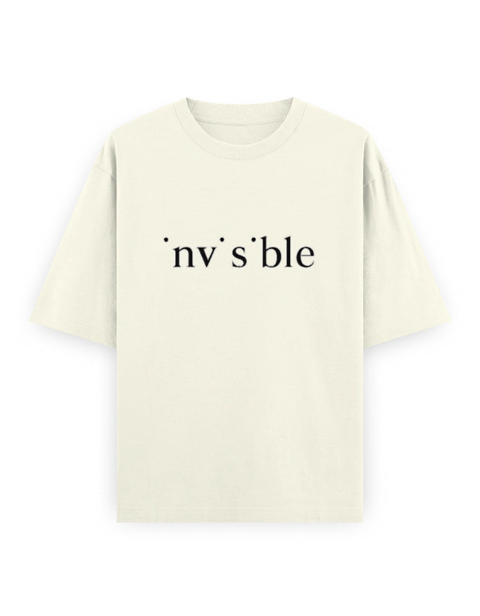Invisible Oversized T Shirt for Women - Front View | House Of Anit