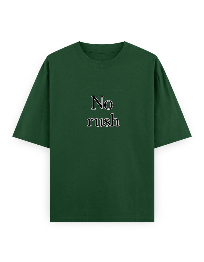 No Rush Oversized T Shirt for Women - Front View | House Of Anit
