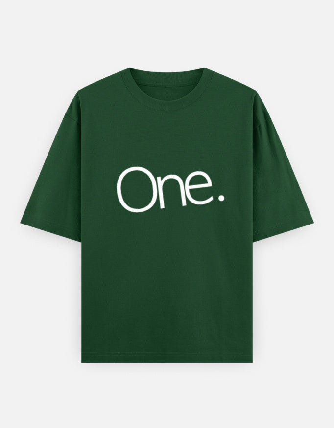 One Oversized T Shirt for Women - Front View | House Of Anit