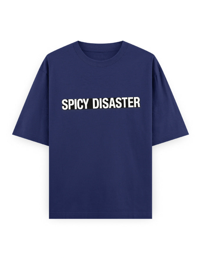 Spicy Disaster Oversized T Shirt for Women - Front View | House Of Anit