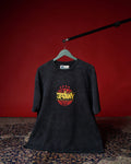 Germany Hindi Acid Wash Football T-Shirt | House of Anit