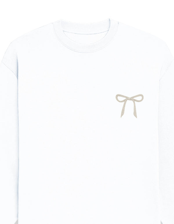 Bow Outline Sweatshirt