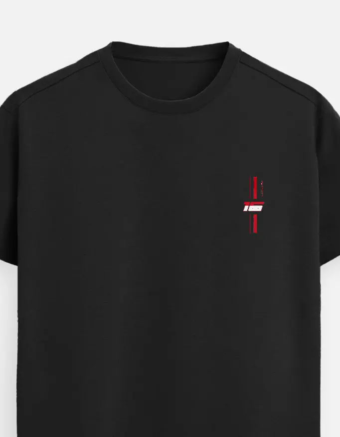 Formula 1 Tshirt Charles Leclerc #16 Premium Cotton| Formula 1 Tee – Left Pocket Detail | House of Anit