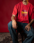 Man United Hindi Acid Wash Football T-Shirt | House of Anit