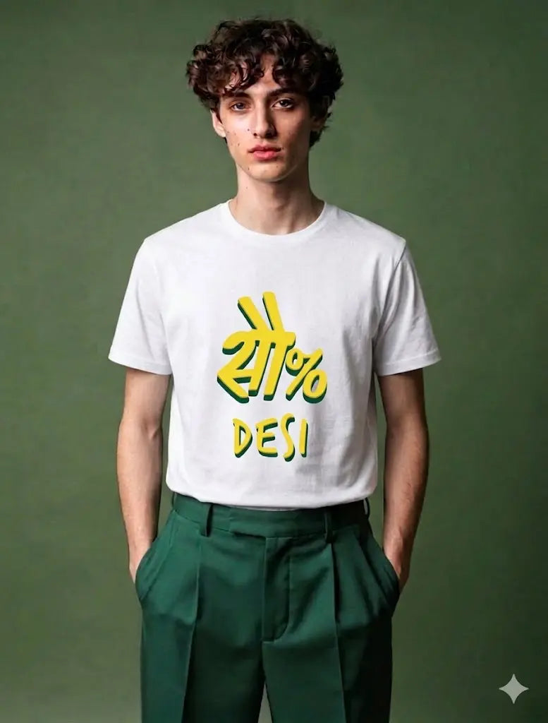 Soo% Desi Graphic T-Shirt | Unisex Tee India House Of Anit