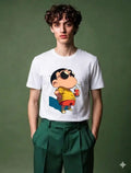 Shin Chan Cool Unisex Anime Graphic T-Shirt | Japanese Cartoon Fan Tee House Of Anit