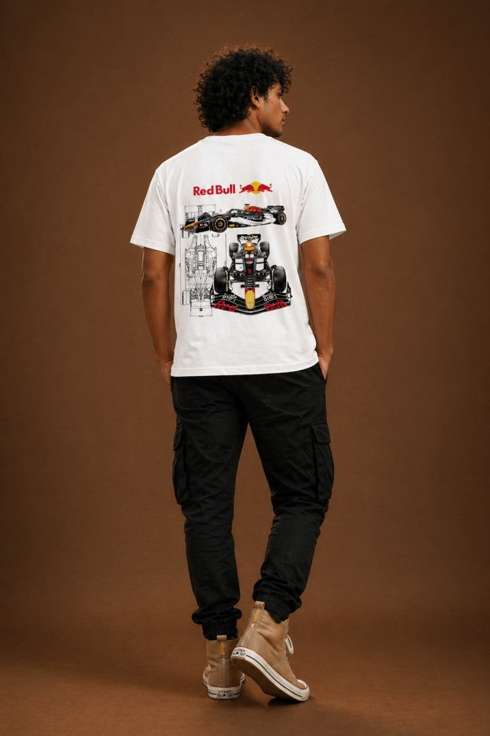 Formula 1 Tshirt Red Bull Racing F1 Graphic | Unisex Fan Tee | Formula 1