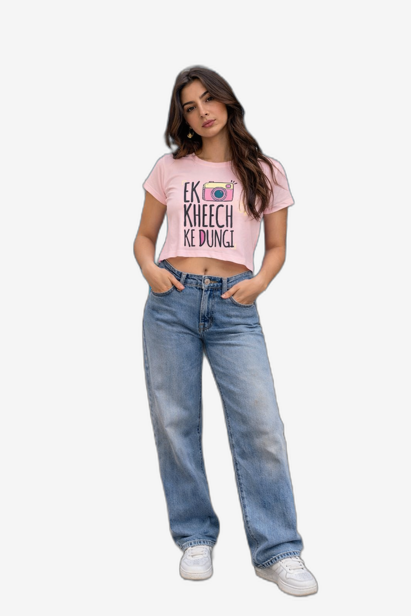 Ek Kheech Ke Dungi | Girls Crop Top for women House Of Anit
