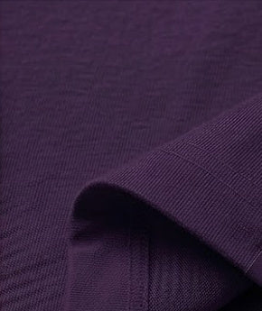 Purple Oversized T Shirt Men — Solid Baggy Boxy Fit Drop Shoulder Cotton Tee | House Of Anit