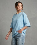 Baby Blue Oversized T Shirt Women Unisex Classic Fit